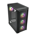 FSP CMT318 850W Gold 4x120mm ARGB Fanlı E-ATX Oyuncu Kasası - Temperli Cam, 2x3.5" HDD, 2x2.5" SSD, USB 3.2