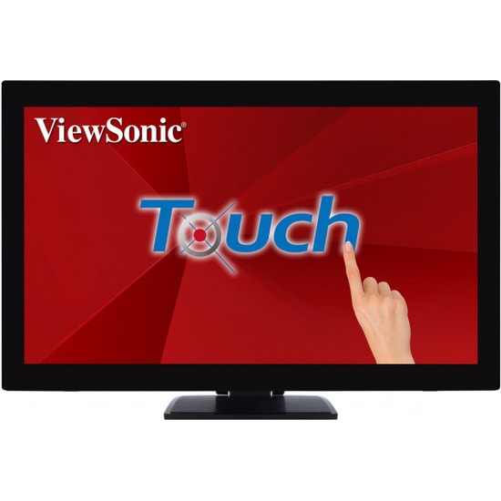 ViewSonic TD2760 27" FHD 10 Nokta Dokunmatik VA Monitör - 60Hz, 6ms, HDMI, DP, VGA, Flicker Free, Mavi Işık Filtresi