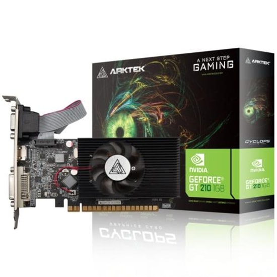 Arktek GeForce GT210 1GB DDR3 64 Bit Ekran Kartı (AKN210D3S1GL1) - DVI, HDMI, VGA