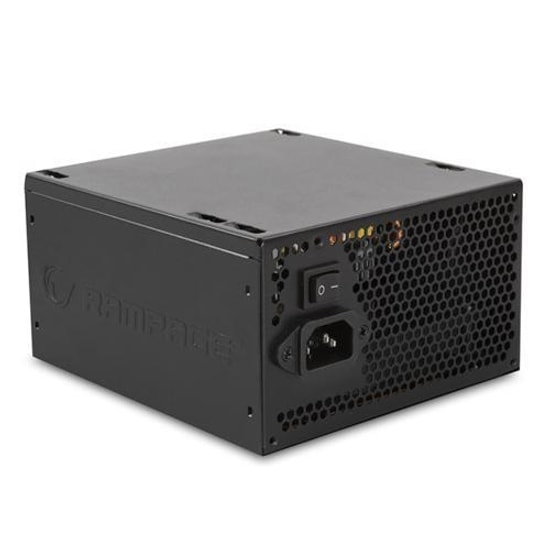 RAMPAGE RMP-750-80PB 750W APFC 140mm Fanlı 80+ Bronze Sertifikalı Güç Kaynağı - Siyah, Aktif PFC, Yüksek Verimlilik