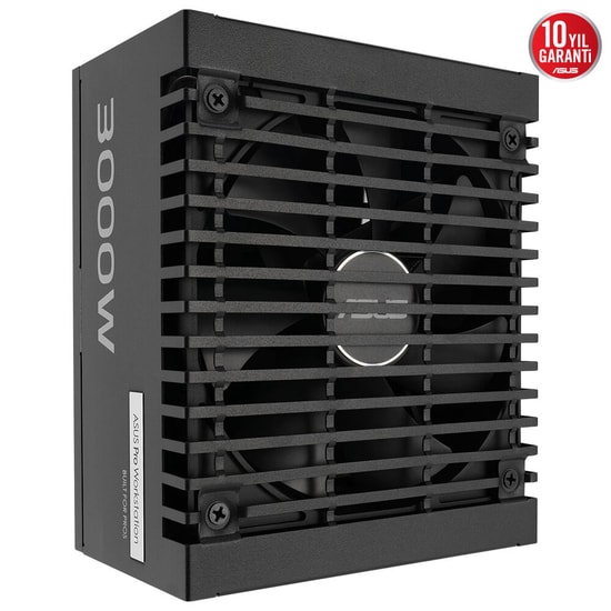 ASUS Pro WS 3000W Platinum (90YE00Z0-B0EA00) PSU - ATX 3.1, PCIe 5.1, 4x RTX 5090 Destekli, 80+ Platinum Sertifikalı