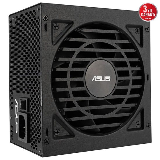 ASUS ATS-750G Gold 750W PSU (90YE04A1-B0NC00) 80+ Gold Sertifikalı, Düşük ESR Kondansatörler, Çift Bilyalı Fan