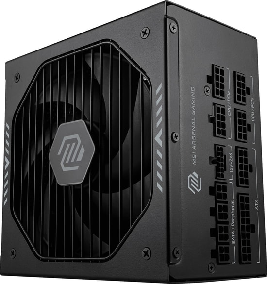 MSI MAG A850GLS PCIE5 850W 80+ Gold ATX 3.1 Güç Kaynağı - PCIe 5.1 ve 12V-2x6 Bağlantılı, Stabil ve Güçlü PSU