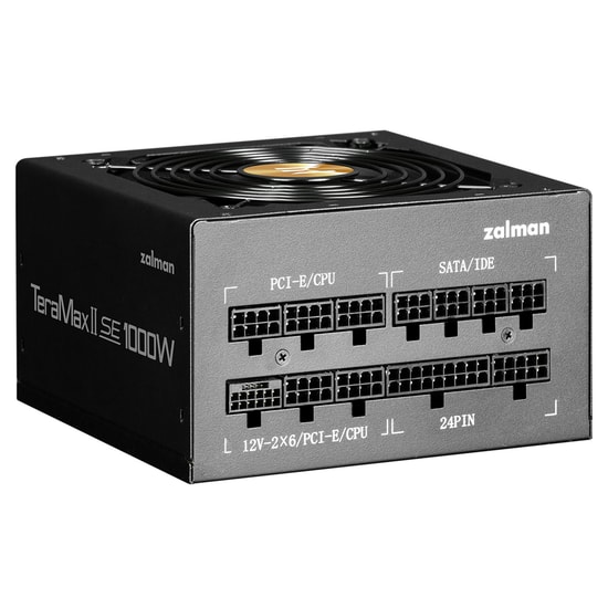 Zalman ZM1000-TMX2SE 1000W 80+ Gold Full Modüler Güç Kaynağı (TeraMaxIISE) - PCIe 5.1, Aktif PFC, Yüksek Verimlilik