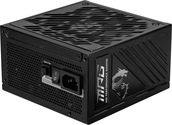 MSI MPG A850GS PCIE5 850W 80+ Gold ATX 3.1 Güç Kaynağı - Yüksek Performanslı, PCIe 5.1 ve Çift 12V-2x6 Bağlantılı PSU