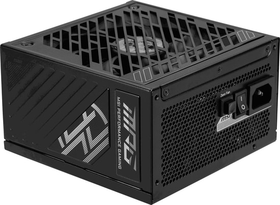 MSI MPG A850GS PCIE5 850W 80+ Gold ATX 3.1 Güç Kaynağı - Yüksek Performanslı, PCIe 5.1 ve Çift 12V-2x6 Bağlantılı PSU