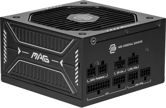MSI MAG A750GLS PCIE5 750W 80+ Gold Güç Kaynağı - ATX 3.1, PCIe 5.1, Yüksek Verimli, Güvenilir Performans Power Supply