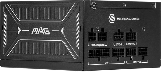 MSI MAG A750GLS PCIE5 750W 80+ Gold Güç Kaynağı - ATX 3.1, PCIe 5.1, Yüksek Verimli, Güvenilir Performans Power Supply