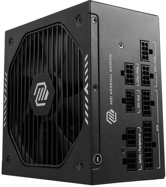 MSI MAG A750GLS PCIE5 750W 80+ Gold Güç Kaynağı - ATX 3.1, PCIe 5.1, Yüksek Verimli, Güvenilir Performans Power Supply