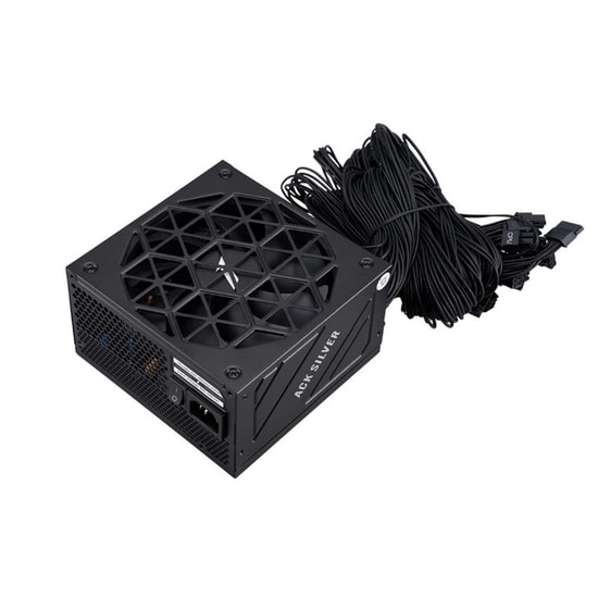 1ST Player ACK 750W 80+ Silver Güç Kaynağı - ATX3.1/PCIe 5.1, Siyah, Aktif PFC, 7 Yıl Garanti, ACK-SLV-750-BK