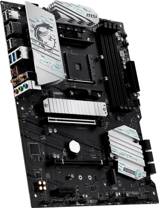 MSI B550 Gaming WIFI Anakart - AM4, DDR4 4866(OC), HDMI/DP, Çift M.2, HDMI, DP, Realtek Ses, USB 10Gbps, WiFi 5, ATX