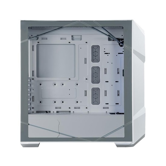 Cooler Master TD500 V2 ARGB Beyaz Mid Tower E-ATX Oyuncu Kasası (TD500V2-WGNN-STU) - 4x120mm Fan, Kristal Mesh Ön Panel