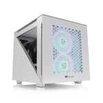Thermaltake Divider 200 TG Air Beyaz MicroATX Kasa (CA-1V1-00S6WN-01) - Mesh Panel, Temperli Cam, USB 3.2, 7 Fan Yuvası