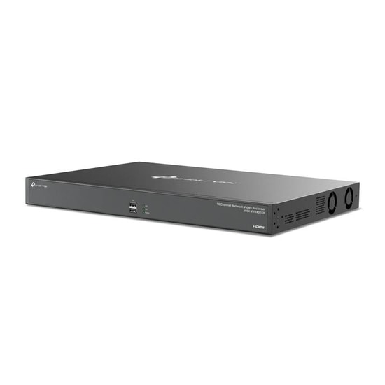 TP-LINK VIGI NVR4016H - 16 Kanal 4K NVR Kayıt Cihazı, H.265+, 4xSATA (64TB), Çift LAN, 320 Mbps, Uzaktan İzleme, ONVIF