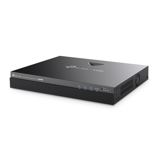 TP-LINK VIGI NVR2016H-16P V2 16 Kanal 4K PoE NVR Kayıt Cihazı - H.265+, 2xSATA, ONVIF, HDMI, LAN, USB, Uzaktan İzleme