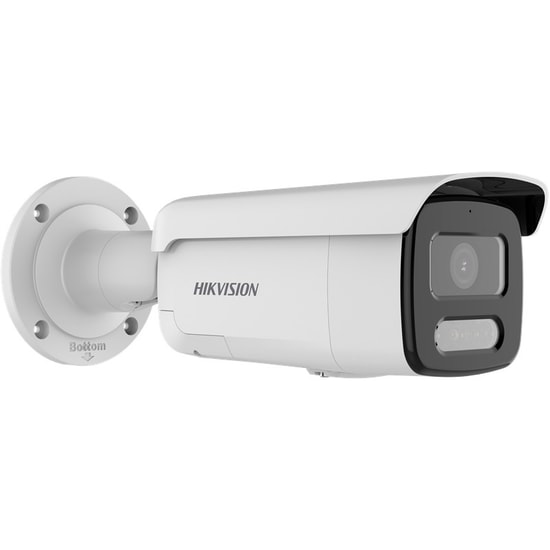 Hikvision DS-2CD2T47G2-LSU/SL 4MP IP Bullet Kamera - 4mm Lens, 60 Metre Akıllı Hibrit Işık ve Sesli Alarmlı AcuSense