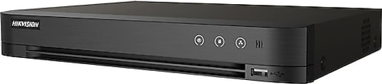Hikvision DS-7204HUHI-M1/S 4 Kanal 5MP AcuSense Metal Kasa DVR Kayıt Cihazı - H.265+, 1 SATA, 6TB HDD Destekli