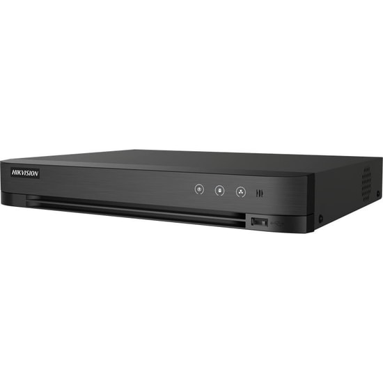 Hikvision IDS-7208HQHI-M1/XT 8 Kanal 4MP H.265+ AcuSense DVR Kayıt Cihazı - 1 SATA, HDMI, VGA, IP Kamera Desteği