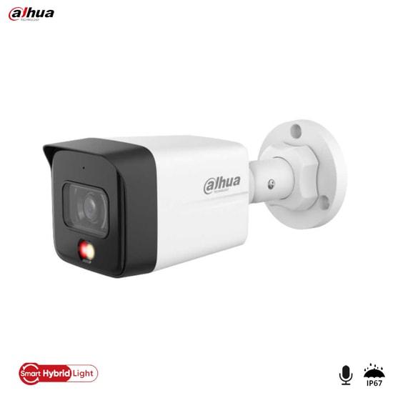Dahua IPC-HFW1439TC1-SA-IL 4MP Dual Light IP Kamera - 3.6mm Lens, 30 Metre Gece Görüşü, Akıllı IR, Metal Kasa