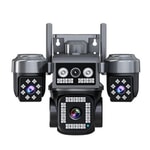 Balandi PRO-6422WFI 8MP 4'lü Kablosuz Wifi Güvenlik Kamera Seti - PTZ Hareketli, 7/24 Renkli, Çift Yönlü Ses, HiEasy