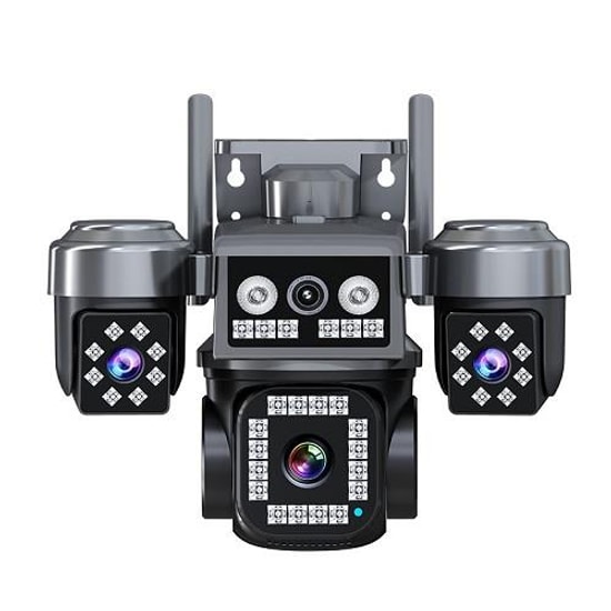 Balandi PRO-6422WFI 8MP 4'lü Kablosuz Wifi Güvenlik Kamera Seti - PTZ Hareketli, 7/24 Renkli, Çift Yönlü Ses, HiEasy
