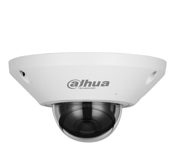 Dahua IPC-EB5541-AS 5MP 360 Panoramik Fisheye IP Kamera - 1.4mm Lens, PoE, WDR, Dahili Mikrofon, Akıllı Analiz, IP67, IK