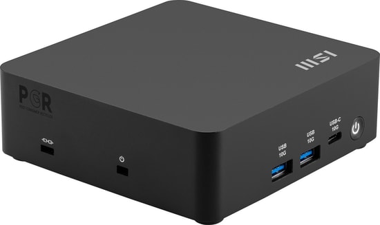 MSI Cubi NUC AI 1UMG-005EU: Core i7-155H, 16GB DDR4, 1TB SSD, W11P, Mini PC, Siyah, Kompakt Tasarım, Yüksek Performans