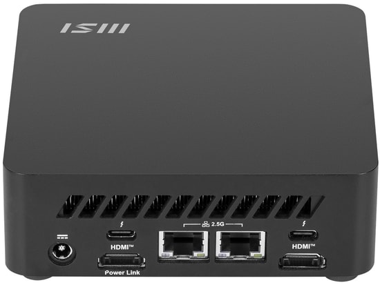 MSI Cubi NUC AI 1UMG-005EU: Core i7-155H, 16GB DDR4, 1TB SSD, W11P, Mini PC, Siyah, Kompakt Tasarım, Yüksek Performans