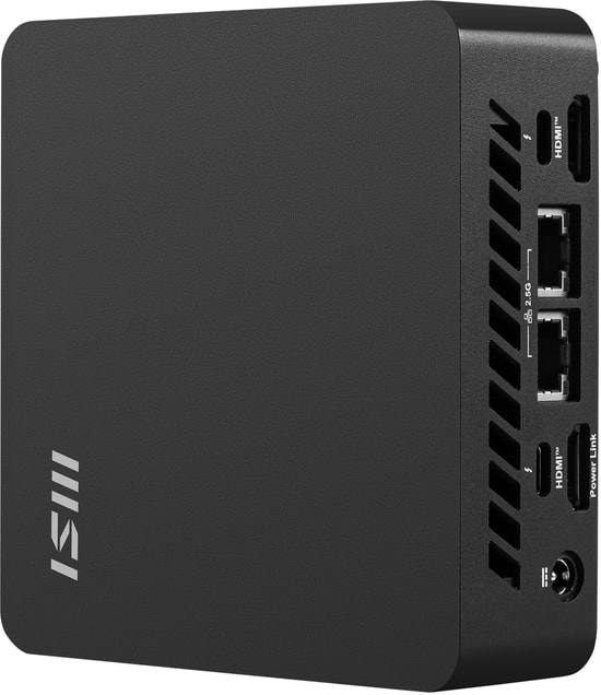 MSI Cubi NUC AI 1UMG-005EU: Core i7-155H, 16GB DDR4, 1TB SSD, W11P, Mini PC, Siyah, Kompakt Tasarım, Yüksek Performans