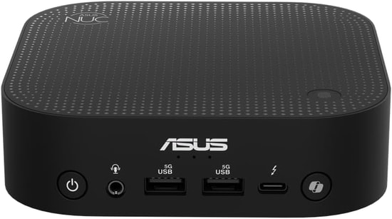ASUS NUC14 Pro AI Mini PC: Intel U5-226V, 16GB RAM, 512GB SSD, Windows 11 Pro - 90AS00N1-M00100 - RNUC14LNKU5073N2