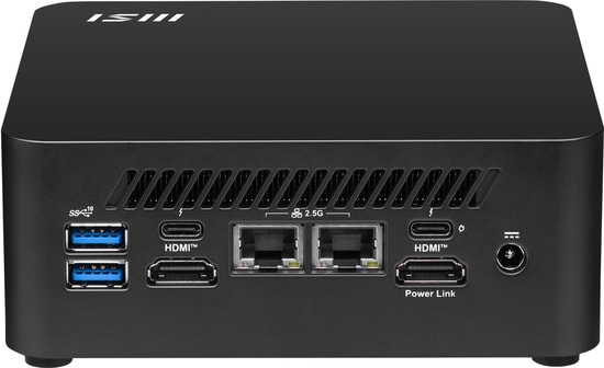 MSI Cubi NUC 1MG-238BEU Barebone Mini PC - Core i5-120U, FDOS, Kompakt Tasarım, Yüksek Performans - CUBI NUC 1MG-238BEU