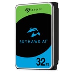 Seagate SkyHawk AI 32TB Güvenlik Diski (ST32000VE000) - 3.5", 7200RPM, 512MB Önbellek, 7/24 Kayıt, 5 Yıl Garanti