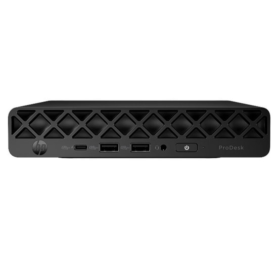HP ProDesk 4 Mini G1i (BY6X8ET) Intel Ultra 5 225T Mini PC - 16GB DDR5 RAM, 512GB SSD, FreeDOS, Intel Graphics