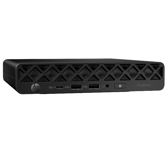 HP ProDesk 4 Mini G1i (BY6X8ET) Intel Ultra 5 225T Mini PC - 16GB DDR5 RAM, 512GB SSD, FreeDOS, Intel Graphics