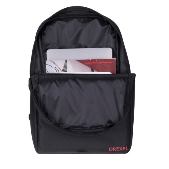 PLM Drexel 8300 15.6" Siyah Notebook Çantası - 600D Kumaş, 2 Bölmeli, Tip 5 Fermuar, İki Ayrı Bölmeli - 8691052013609
