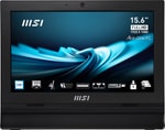 MSI PRO AP162T ADL-054EU: 15.6" FHD Dokunmatik AIO PC (Intel N100, 4GB RAM, 128GB SSD, Win11 Pro) Siyah