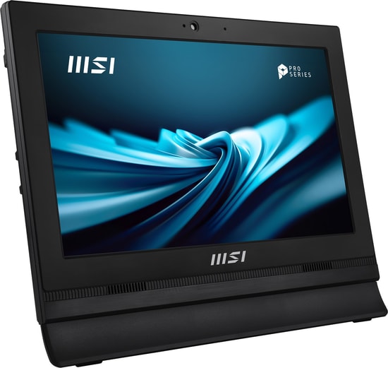 MSI PRO AP162T ADL-054EU: 15.6" FHD Dokunmatik AIO PC (Intel N100, 4GB RAM, 128GB SSD, Win11 Pro) Siyah