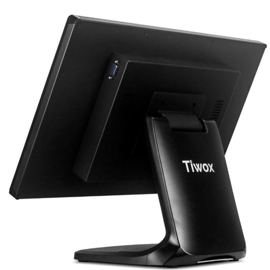 TIWOX TP-7650: 18.5" Dokunmatik POS PC - i7 5.Nesil, 8GB DDR3 RAM, 128GB NVMe SSD, 1366x768 Çözünürlük, TP7650