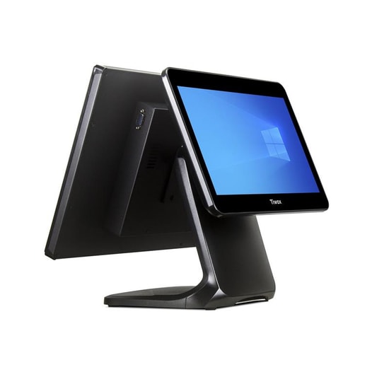 TIWOX TP-7610D: 18.5" Dokunmatik POS PC - i7 10.Nesil, 8GB DDR4 RAM, 128GB NVMe SSD, 13.2" Müşteri Ekranı, 1366x768