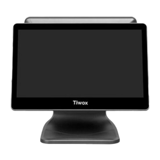 TIWOX TP-9500D+: 15.6" POS PC - i7 5.Nesil, 8GB DDR3 RAM, 128GB SSD, 1366x768 Ekran + 13.3" Müşteri Ekranı, TP9500D+