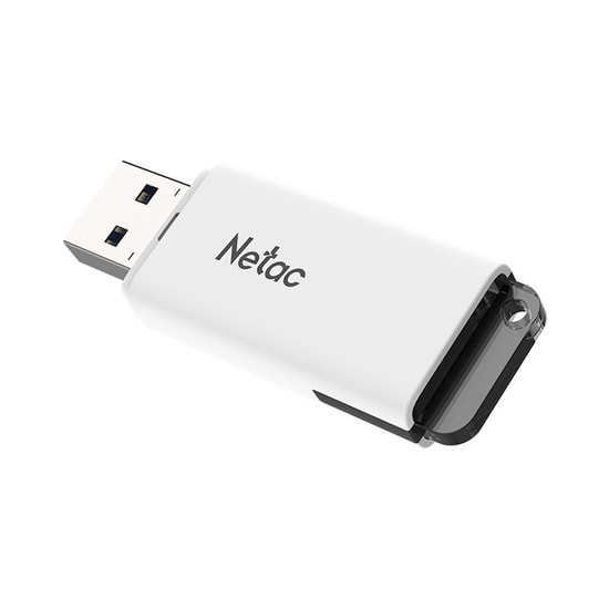 Netac U185 64GB USB 3.2 Beyaz Flash Bellek (NT03U185N-064G-32WH) - Yüksek Hızlı, Taşınabilir USB Bellek