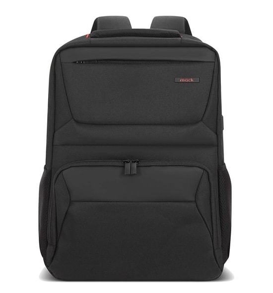 Mack Business X MCC-804 14.1 Siyah Notebook Sırt Çantası - Su Geçirmez, Korumalı, Hafif, İş ve Okul Çantası