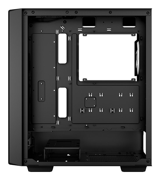 DeepCool CC560 MESH V2 Siyah Mid-Tower ATX Oyuncu Kasası - 4xLED Fan, Mesh Ön Panel, Temperli Cam, Geniş Hava Akışı