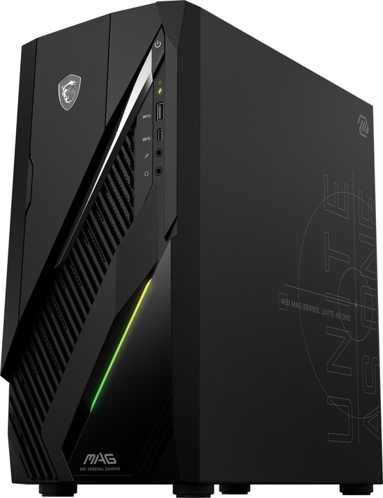 MSI MAG Infinite E1: i5-14400F, 16GB DDR5, 1TB SSD, RTX 5060 8GB, Windows 11 Home Gaming Masaüstü PC (4NVL5-104EU)