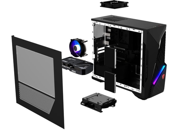 MSI MAG Infinite S3 14NVP7-101EU: i7-14700F, 32GB DDR5, 1TB SSD, RTX 5070 Shadow 2X 12GB, W11 Gaming Masaüstü PC