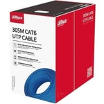 Dahua CAT6 Mavi Kablo (PFM922I-6UN-C) - 305 Metre, 23AWG U/UTP CCA, Yüksek Performanslı Data Kablosu