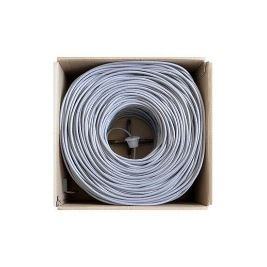 Frisby FNW-CAT622 Gri CAT6 UTP Kablo - 305 Metre, 24AWG, 0.50mm Data Network Kablosu
