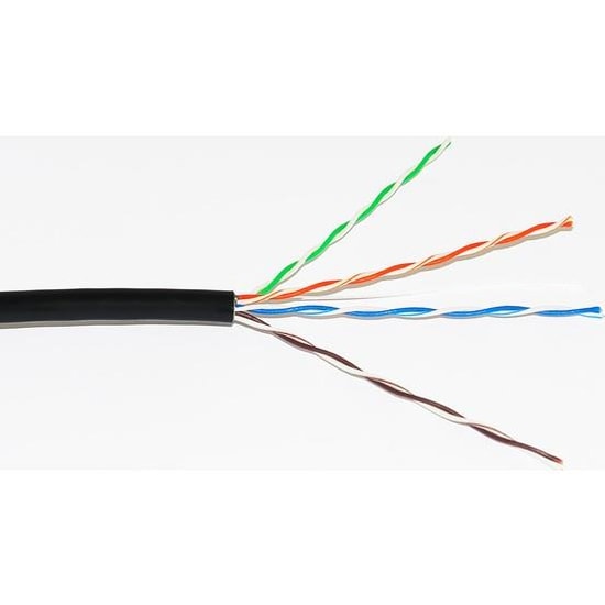Frisby FNW-CAT525 CAT5e Dış Mekan UTP Kablo - 305 Metre, 26AWG, 0.45mm, Gigabit Ethernet Data Kablosu