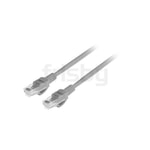 Frisby FA-C6718G Gri CAT6 Patch Kablo - 0.6 Metre, 24AWG, 1000Mbps Gigabit Ethernet, UTP Network Bağlantı Kablosu