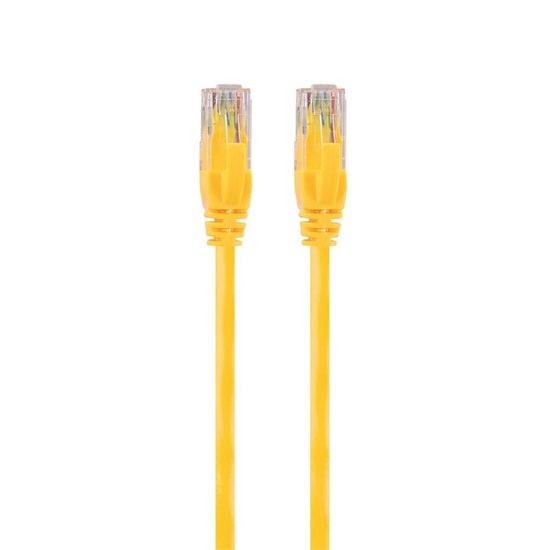 S-Link SL-CAT601YE 1 Metre Sarı CAT6 UTP Ethernet Kablosu - Yüksek Hızlı ve Güvenilir Data Aktarımı